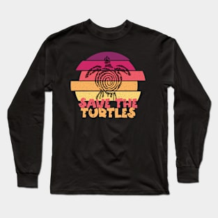 Save The Turtles Long Sleeve T-Shirt